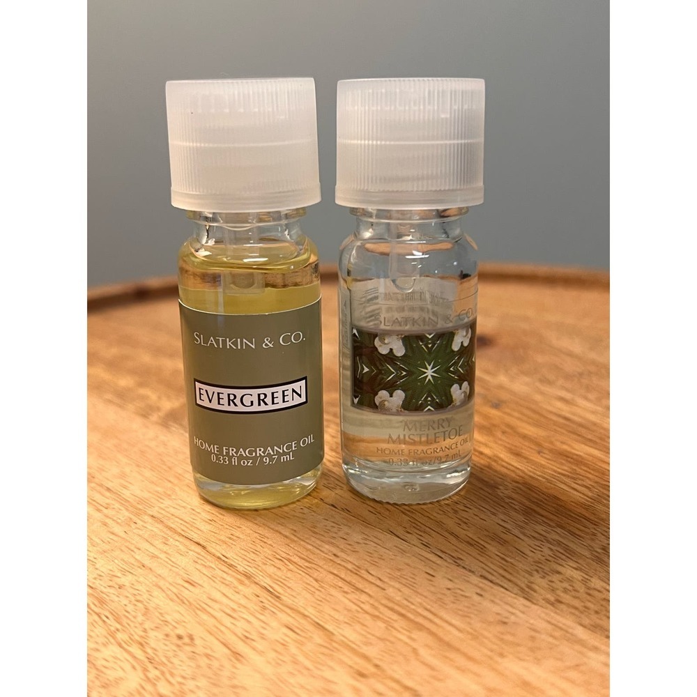 Bath & Body Works Slatkin & Co. Evergreen & Merry Mistletoe Fragrance oil